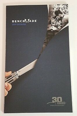 Benchmade Knife Company 2017 Catalog Booklet / 30th Anniversary New 96 Pages