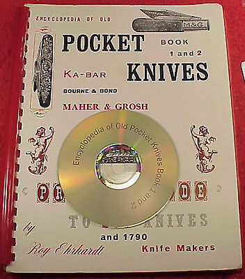 Roy Ehrhardt & Jack Farrell Cd Pdf Pocket Knife Price Guide 128 Page Books 1 & 2