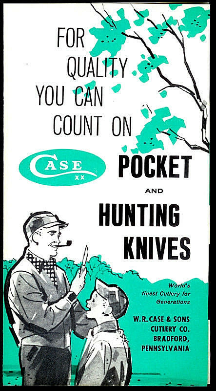 Case Hunting Pocket Knives Rare Vintage Famous Knives Brochure 516 523 Finn Jack