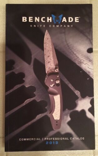 Benchmade 2013 Knife Catalog Commercial Professional Production Book Knives New