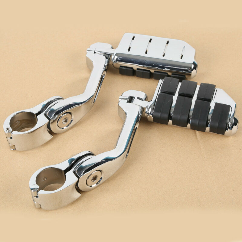1 1/4" Engine Guard Mounts Clamps Highway Foot Pegs Footrest Fit For Harley Us