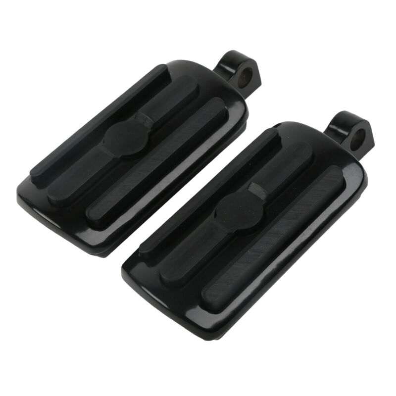 Pair Foot Pegs Rest Fit For Harley-davidson Motorcycle Touring Male Peg Mount Fl