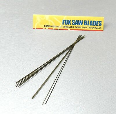 Jewelry Saw Blades #3/0 For Jewelers Saw Frame 1 Dz Fox Germany Hobby Craft Saws